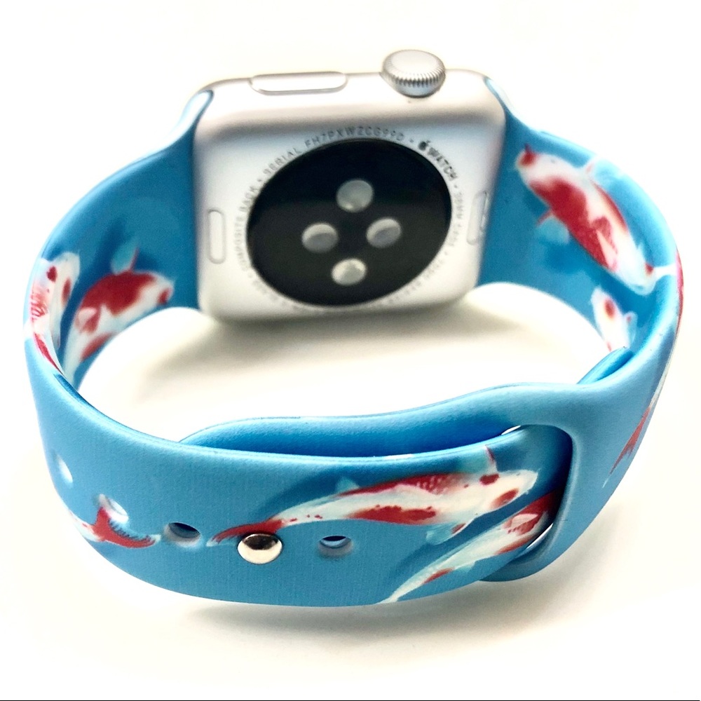 42/44mm Dual print Fish Inspired Apple Watch Band